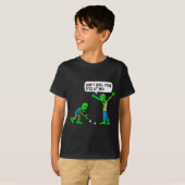 Funny Zombie Don't Roll Your Eyes At Me  T-shirt (Voorkant volledig)