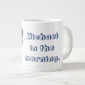 Funny Zombie Man in The Morning Jumbo Beker (Voorkant rechts)