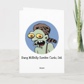 Funny Zombie obtenir la carte de bien (Dos)