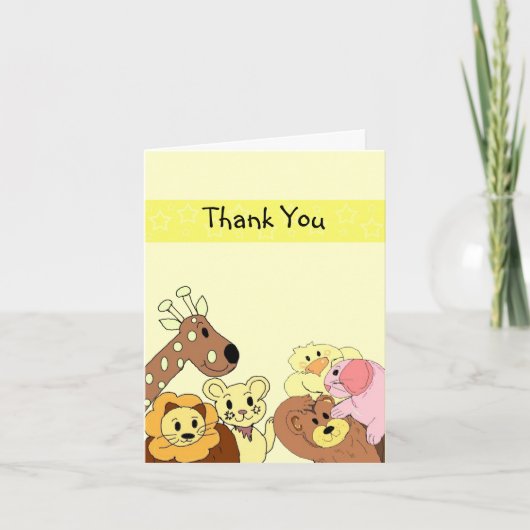 Funny Zoo Merci animal (Devant)