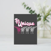 Funny Zookeeper Safari Zebra zoo Animal Costuum Briefkaart (Staand voorkant)