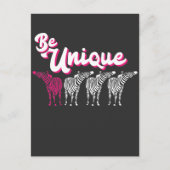 Funny Zookeeper Safari Zebra zoo Animal Costuum Briefkaart (Voorkant)