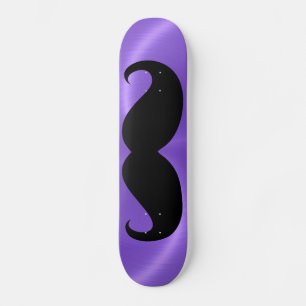 Funny zwarte snor 20 skateboard