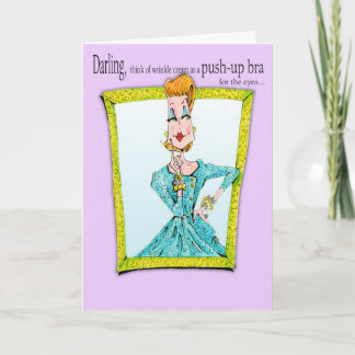 #funnyBirthdayWoman, Grappige vriendenkaart voor v Kaart