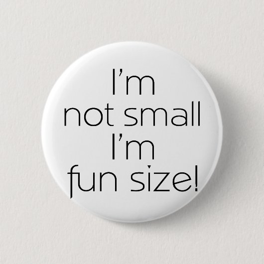 funsize-knop ronde button 5,7 cm (Voorkant)