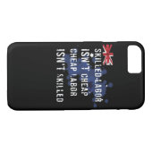Funstravaganza Liberty, Laughs & F Case-Mate iPhone Case (Achterkant (Horizontaal))