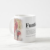 Funtie Définition Tante Photo Mug (Devant gauche)