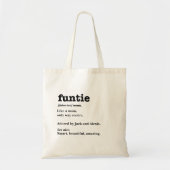 Funtie Definition -  Tote Bag (Voorkant)