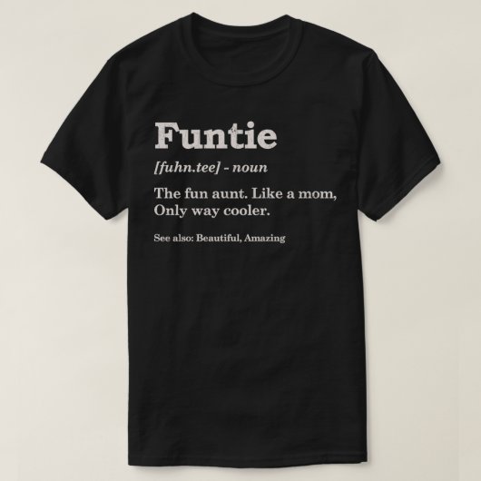Funtie tante Apparel Funny Gift Pullover (Design voorkant)
