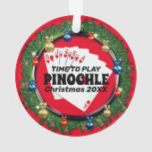 FunTime pour jouer Pinochle Noël (dos)