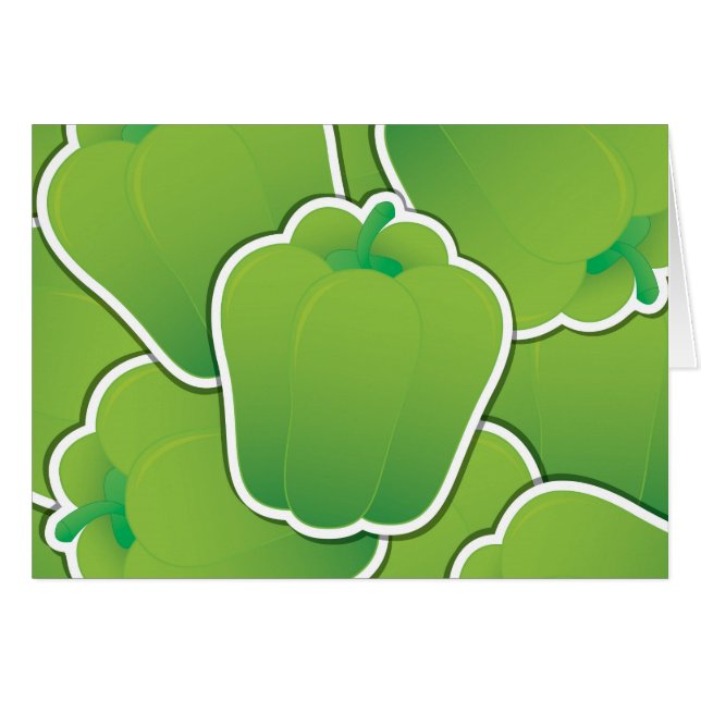 Funy green pepper (Devant horizontal)