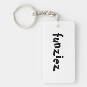 "Funziez" Slang zinsnede Sleutelhanger