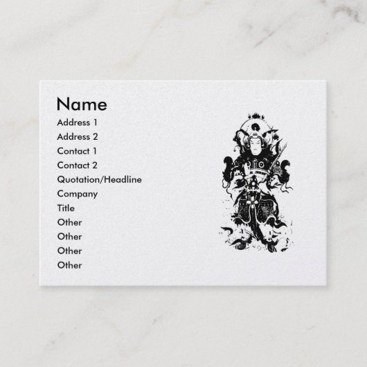 Fuotuo Carte de visite (Devant)