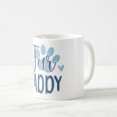 Fur Daddy Grappig Vaderdag Gift Koffiemok (Voorkant rechts)