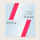 Für diskrete Nachrichten Visitekaartjes (Buitenkant ongevouwen)