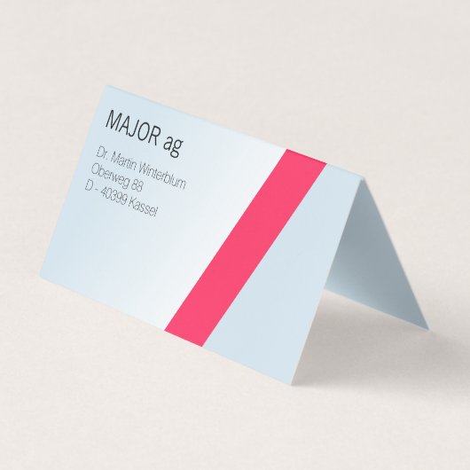 Für diskrete Nachrichten Visitekaartjes (Achterkant)