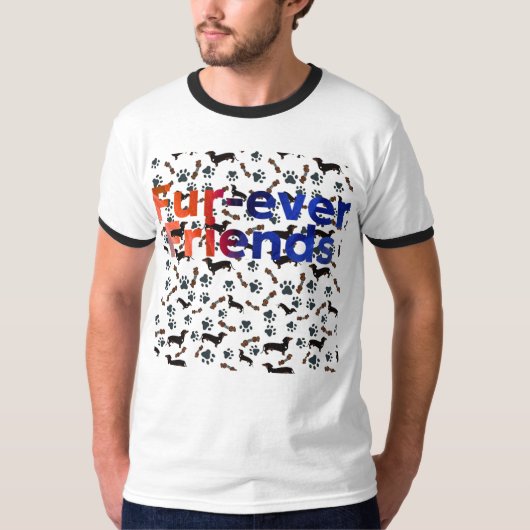 Fur-Ever Friends T-shirt (Voorkant)