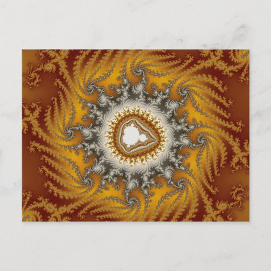 Fur - Fractal Briefkaart (Voorkant)