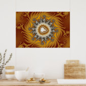 Fur - Fractal Poster (Keuken)
