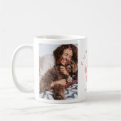 Fur Mama Chien Photo Collage Café Mug Cup (Gauche)