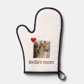 Fur Mama Love – Cute Dog Photo Oven Mitt (Recto)
