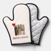 Fur Mama Love – Cute Dog Photo Oven Mitt (Recto/Verso)