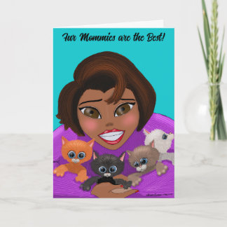 Fur Mommies sont la meilleure carte de voeux