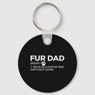 Fur papa definitie Funny hond kat liefhebber huisd Sleutelhanger