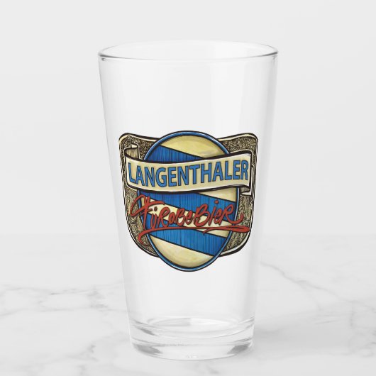 Fürabebier Glas in Langenthal der echte Biergenuss (Voorkant)