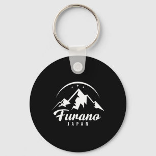 Furano Japan Ski Resort Skiën Snowboarding Sleutelhanger