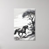 Fúria Equina Canvas Afdruk (Voorkant)