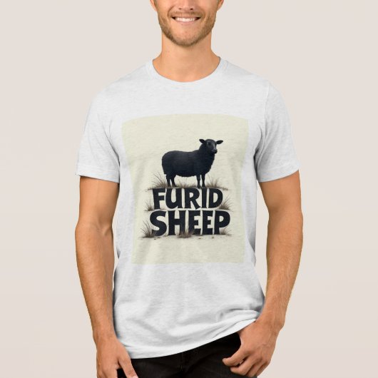 furid Tri-Blend shirt (Voorkant)
