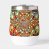 "Furie de kaléidoscope" (33 cl) Tumbler sans pied (Avant)