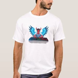 Furie du T-shirt du Diable Angel Gamer