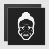 Furious Bun Granny – Fridge Magnet (Devant / Derrière)