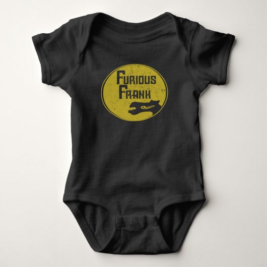 Furious Frank Black & Yellow Romper (Voorkant)