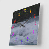 Furious Waters van de Niagara Vierkante Klok (Hoek)