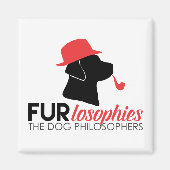 Furlosophies koelkastmagneet magneet (Voorkant)