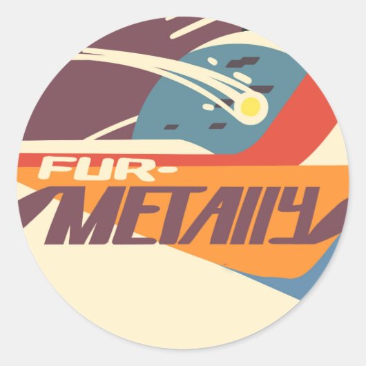 "Furmetally" sticker (Voorkant)