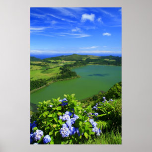 Furnas Lake, Azoren Poster