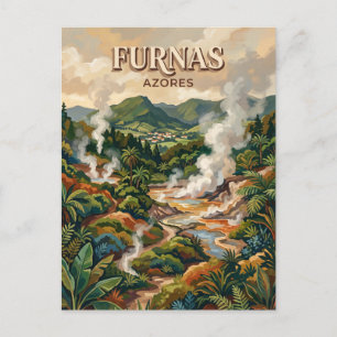 Furnas Portugal Briefkaart