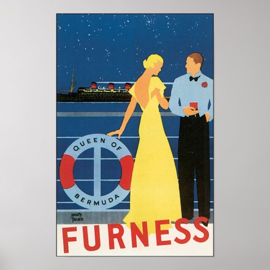 Furness Queen of Bermuda Poster (Voorkant)