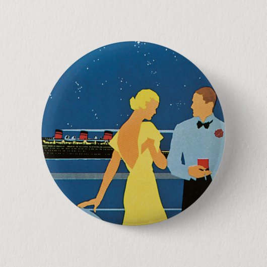 Furness ~ Queen of Bermuda Ronde Button 5,7 Cm (Voorkant)