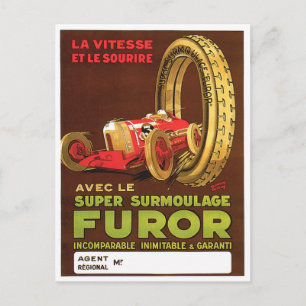 Furor-banden ~  autoband AD Briefkaart