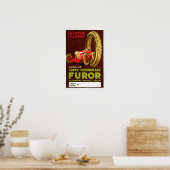 Furor-banden ~ autoband AD Poster (Keuken)