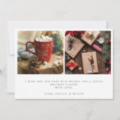 Furry and Bright Pet 3 Photo Funny carte de vacanc (Dos)