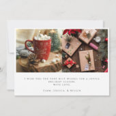 Furry and Bright Pet 3 Photo Funny carte de vacanc (Dos)