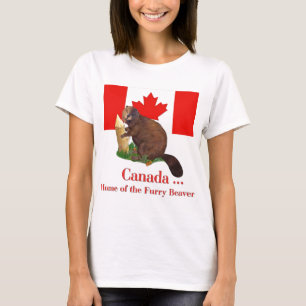 Furry Beaver T-shirt