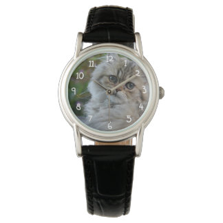 Furry Cat Horloge