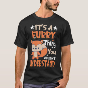 Furry Fandom Furries Shirt Schattig Dieren Cosplay